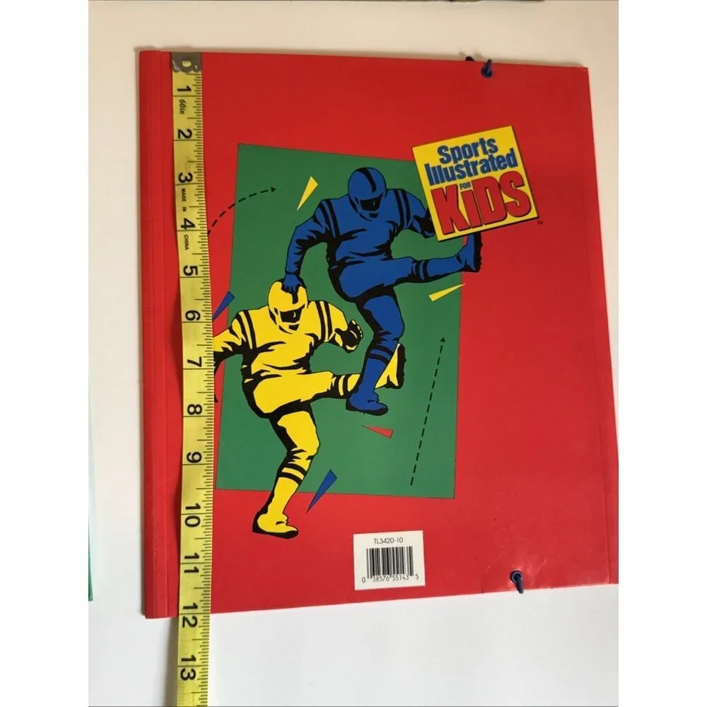 Vintage Sports Illustrated for Kids Assignment Folders Lot of 6 Colorful 1991
